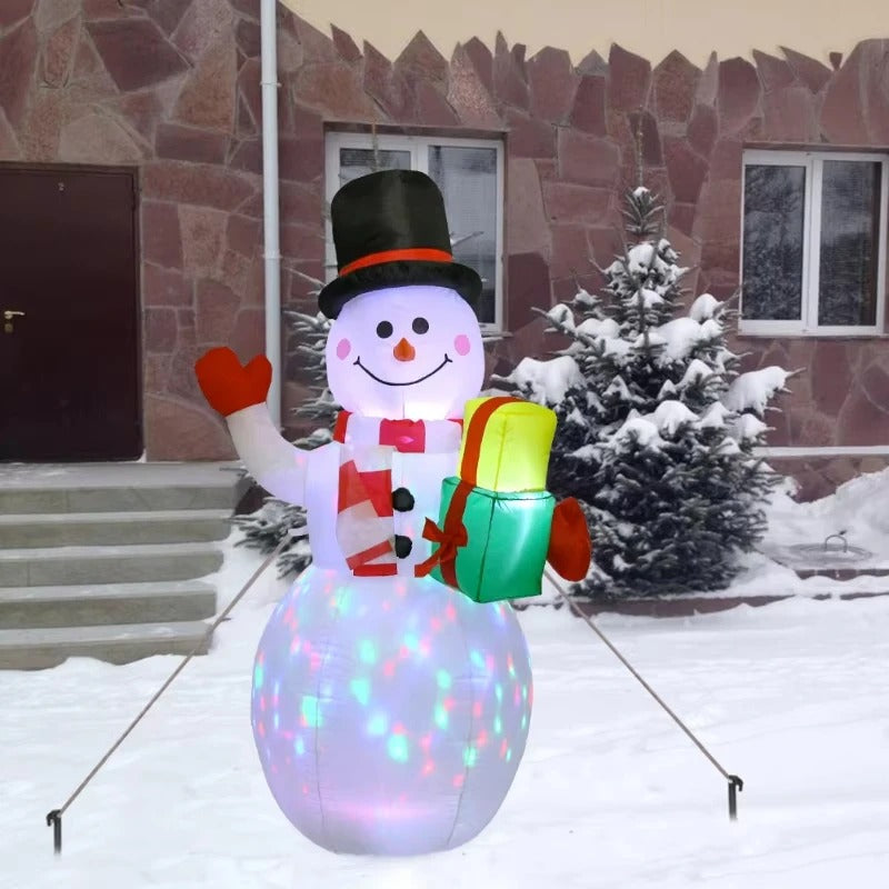 Inflatable Snowman Christmas Decoration