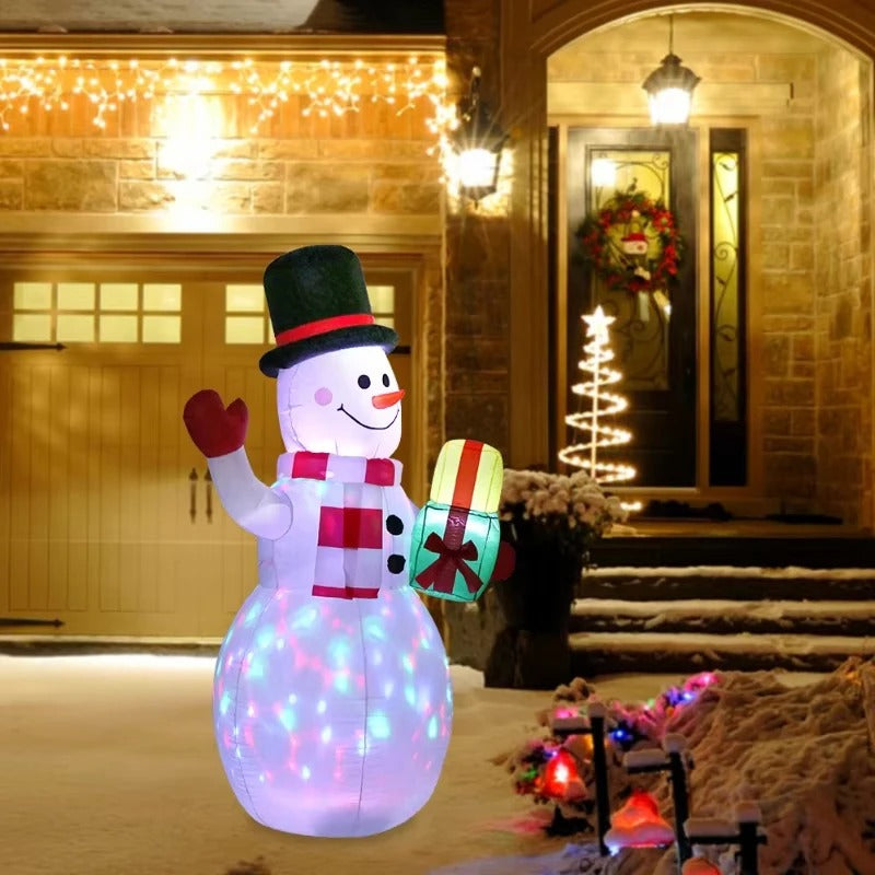 Inflatable Snowman Christmas Decoration