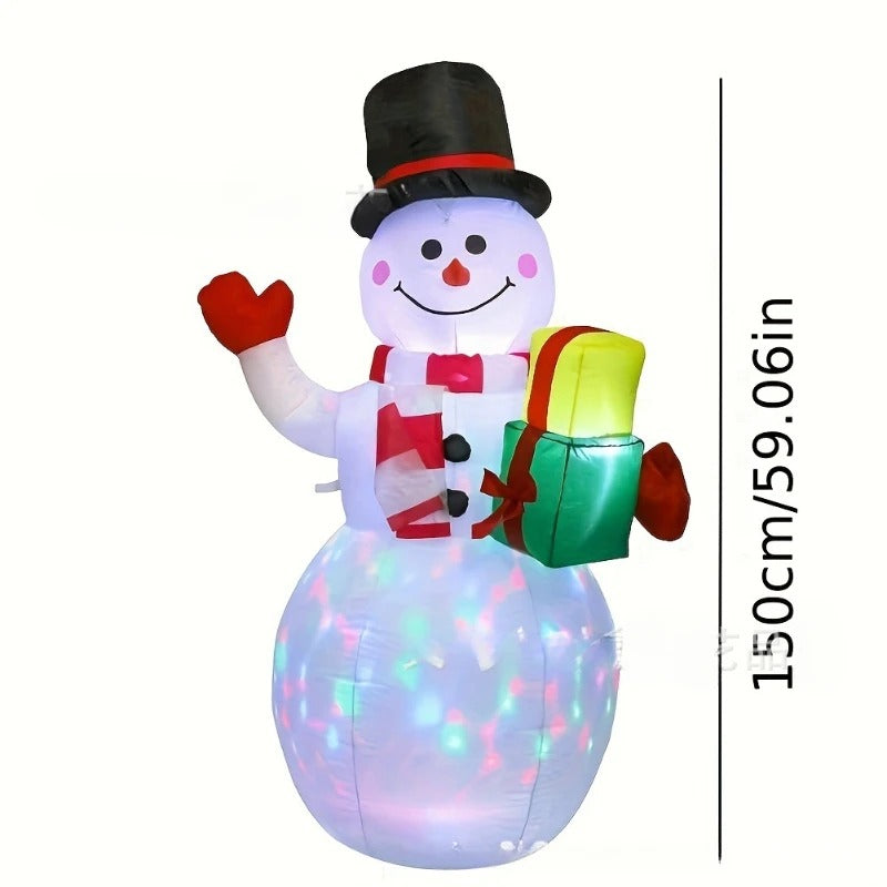 Inflatable Snowman Christmas Decoration