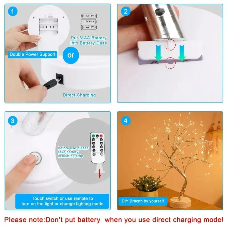LED Tabletop Bonsai Tree